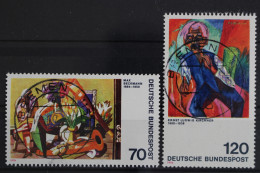 Deutschland (BRD), MiNr. 822-823, Zentrische Stempel, Gestempelt - Oblitérés