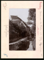 Fotografie Brück & Sohn Meissen, Ansicht Radeberg, Blick Auf Schloss Klippenstein An Der Röder  - Lieux