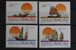 Macau, Schiffe, MiNr. 528-531, Postfrisch - Sonstige & Ohne Zuordnung