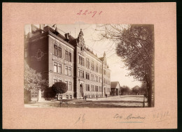 Fotografie Brück & Sohn Meissen, Ansicht Naumburg A. Saale, Partie An Der Mädchenschule  - Lieux