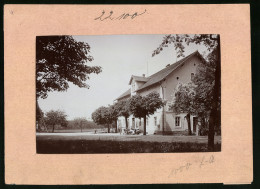 Fotografie Brück & Sohn Meissen, Ansicht Moritzburg, Partie Am Gasthaus Auer  - Lieux