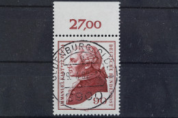 Deutschland (BRD), MiNr. 806, Oberrand, Zentr. Stempel, Gestempelt - Used Stamps