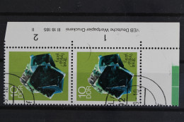 DDR, MiNr. 1469, Paar, Ecke Re. Unten, DV II, Gestempelt - Used Stamps