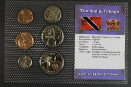 Trinidad & Tobago, BTN-Kursmünzensatz Verschiedene JG, 6 Münzen - Autres – Amérique