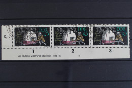 DDR, MiNr. 1142, Dreierstreifen, Ecke Links Unten, DV 2, Gestempelt - Used Stamps