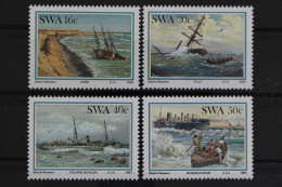 Namibia - Südwestafrika, Schiffe, MiNr. 613-616, Postfrisch - Namibia (1990- ...)