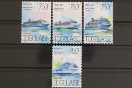 Togo, Schiffe, MiNr. 5436-5439, Postfrisch - Togo (1960-...)