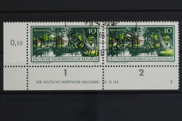 DDR, MiNr. 1179, Waagerechtes Paar, Ecke Links Unten, DV 3, Gestempelt - Used Stamps