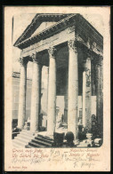 AK Pola, Augustus-Tempel  - Croatie