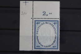 Deutschland, MiNr. 210, Ecke Li. Oben, Senkr. Dgz, Postfrisch - Unused Stamps