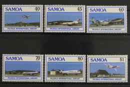 Samoa, Flugzeuge, MiNr. 635-640, Postfrisch - Samoa (Staat)