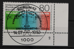 Berlin, MiNr. 702, Ecke Rechts Unten, FN 2, ESST - Andere & Zonder Classificatie