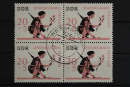 DDR, MiNr. 1220, Viererblock, Gestempelt - Gebraucht