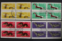 DDR, MiNr. 869-872, Viererblöcke, Gestempelt - Used Stamps