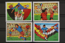 Jemen Süd, MiNr. 289-292, Fußball WM 1982, Postfrisch - Yémen