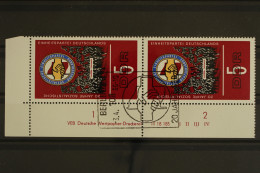 DDR, MiNr. 1173, Paar, Ecke Li. Oben, DV I II III IV, Gestempelt - Used Stamps
