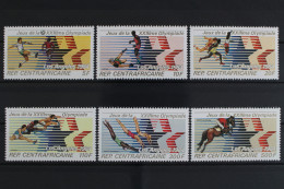 Zentralafrik. Republik, Olympiade, MiNr. 852-857, Postfrisch - Centrafricaine (République)