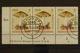 DDR, MiNr. 1933, Dreierstreifen, Ecke Li. Unten, DV IV, Gestempelt - Gebruikt