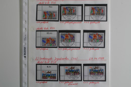 Berlin, Jahrgang 1989, MiNr. 836-859, Nur Eckränder, Postfrisch + Gestempelt - Unused Stamps