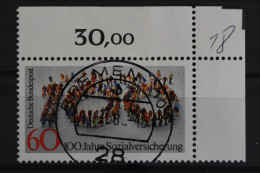 Deutschland (BRD), MiNr. 1116, Ecke Rechts Oben, Gestempelt - Used Stamps