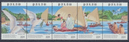 Palau, MiNr. 211-215 ZD, Schiffe, Postfrisch - Palau