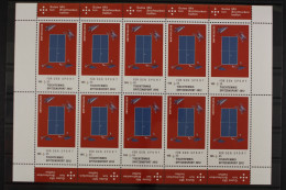 Deutschland, MiNr. 2926, Kleinbogen, Tischtennis, Postfrisch - Unused Stamps