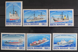 Rumänien, Schiffe, MiNr. 5093-5098, Postfrisch - Sonstige & Ohne Zuordnung