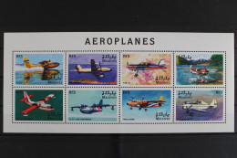 Malediven, Flugzeuge, MiNr. 3099-3106, Kleinbogen, Postfrisch - Malediven (1965-...)