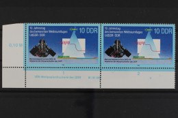 DDR, MiNr. 3171, Paar, Ecke Li. Unten, DV 4, Postfrisch - Unused Stamps