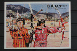 Bhutan, Olympiade, MiNr. Block 112, Postfrisch - Bhutan