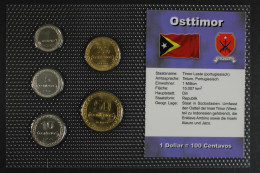 Osttimor, BTN-Kursmünzensatz Verschiedene JG, 5 Münzen - Autres – Asie
