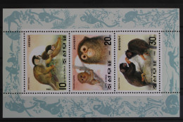 Korea Nord, Tiere, MiNr. 3255-3257 Kleinbogen, Postfrisch - Korea (Nord-)