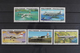 Franz. Polynesien, Flugzeuge, MiNr. 296-300, Postfrisch - Autres & Non Classés