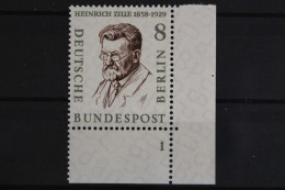 Berlin, MiNr. 164, Ecke Re. Unten, FN 1, Postfrisch - Unused Stamps