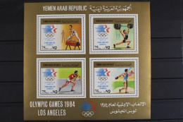 Jemen (Republik), Olympiade, MiNr. Block B 239, Postfrisch - Yemen