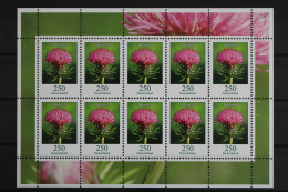 Deutschland, MiNr. 3199, Kleinbogen, Alpendistel, Postfrisch - Unused Stamps