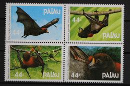 Palau, MiNr. 172-175, Viererblock, Flughund, Postfrisch - Palau