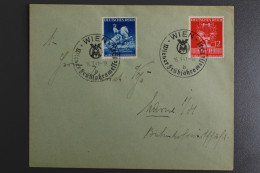 Deutsches Reich, MiNr. 770 + 771 Auf Bedarfsbrief - Lettres & Documents
