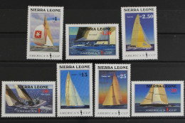 Sierra Leone, Schiffe, MiNr. 964-970, Postfrisch - Sierra Leone (1961-...)