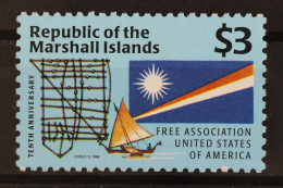 Marshall-Inseln, MiNr. 745, Kanu, Postfrisch - Marshall Islands