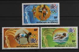 Dschibuti, Olympiade, MiNr. 409-411, Postfrisch - Djibouti (1977-...)