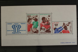 Mali, MiNr. Block 10 I, Fußball WM 1978, Postfrisch - Mali (1959-...)
