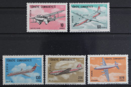 Türkei, Flugzeuge, MiNr. 2046-2050, Postfrisch - Altri & Non Classificati