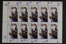 Deutschland (BRD), MiNr. 2406, Kleinbogen Katzen, Postfrisch - Unused Stamps