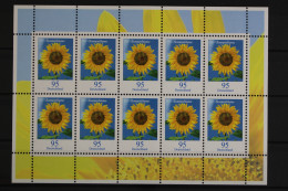 Deutschland (BRD), MiNr. 2434, Kleinbogen Sonnenblume, Postfrisch - Neufs