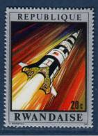 Rwanda, **, Yv 384, Mi 414A, SG 383, Apollo 13, - Ungebraucht