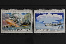 Penrhyn, Flugzeuge, MiNr. 575-576, Postfrisch - Penrhyn