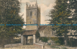 R164539 Lustleigh Church And Lychgate. Frith. No 56597. 1918 - World