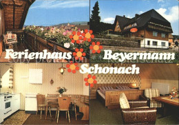 72314192 Schonach Schwarzwald Ferienhaus Beyermann Ferienwohnung Schonach - Autres & Non Classés