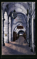 Cartolina Bozen, Blick In Die Laubengasse  - Bolzano (Bozen)